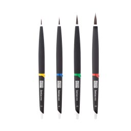 Set de pinceaux Genius evo (taille 2, 4, 6, 8)