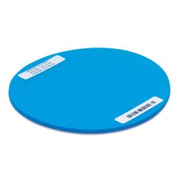 Bioplast Color 3,0 mm blauw-transparant rond (10) 